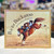 rectangular book cover with artwork showing a cowboy atop a bucking horse with the title "B is for Buckaroo: A Cowboy Alphabet" curved along the top