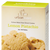 Cream and yellow box containing cookies.