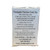 White rectangular card with black lettering showing the flavor of the dip with instructions for mixing