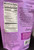 Back of bag with nutrition facts and ingredients. Back of bag with nutrition facts and ingredients.
