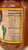 Side of jar with nutrition facts.