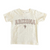 Light tan t-shirt with "Arizona" across the front in a darker tan and a small cactus