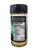 Side view of bottle with nutritional information label