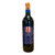 Dark glass wine bottle with front label in blue, copper and red with hints of the Arizona flag Dark glass wine bottle with front label in blue, copper and red with hints of the Arizona flag