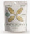 Off-white food pouch with black lettering and image of four sliced artichokes