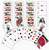 Open display of playing cards