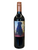 dark bottle of wine with a photo of a black lab on the label