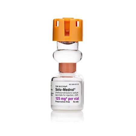 Solu-Medrol (PF)  AOV 125mg/mL 2mL 25/SDV