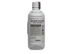 Dexamethasone Oral Solution 0.5mg/5mL 500mL/bottle