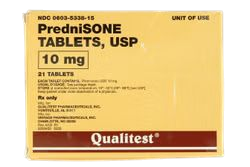 Prednisone 10mg Tablets 100/Bottle