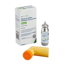Albuterol Sulfate HFA  INH Aersol 90mcg 8.5gm 200 Dose 1/Each