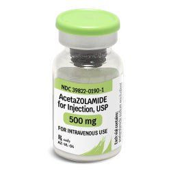 Acetazolamide Injection Powder 500mg 1/Vial