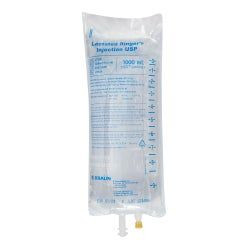 Lactated Ringer's IV Solution 1000mL 12/Flex Bag