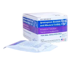 Ipratropium Bromide / Albuterol Sulfate Inhalation Solution 0.5mg/3mg 3mL 30/UD