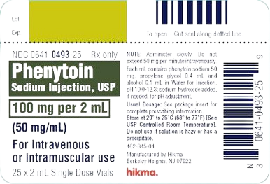 Phenytoin Sodium 50mg/mL 2mL 25/SDV