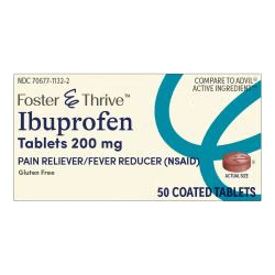 Ibuprofen 200mg Tablet 100/Bottle