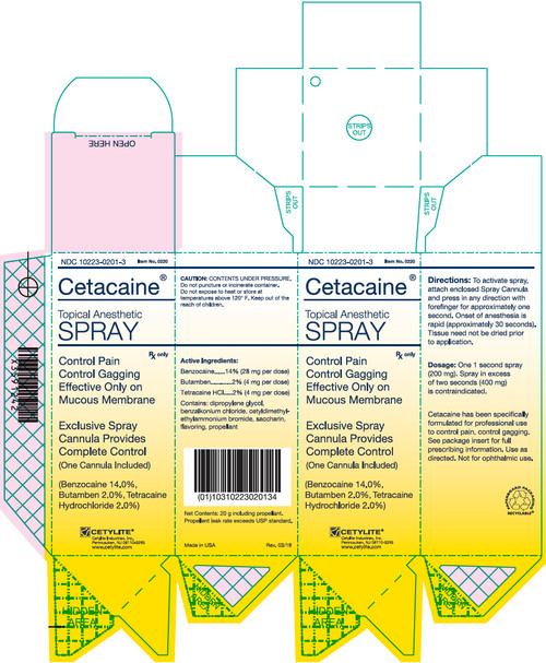Cetacaine Single Spray 5G 1/Each