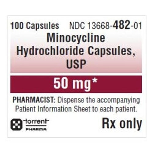 Minocycline HCL 50mg 100/caps
