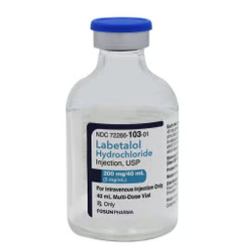 Labetalol HCl IV Solution 5mg/mL 40mL 1/MDV