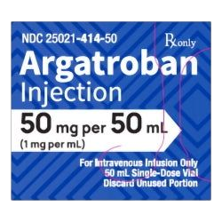 Argatroban 50mg 50mL 1/SDV