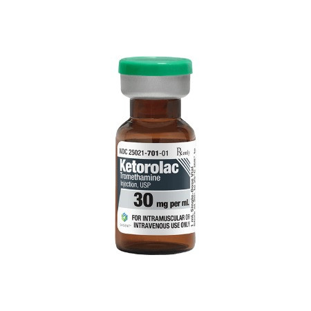 Ketorolac Tromethamine PF 30mg/mL 1mL 25/SDV