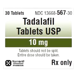 Tadalafil 10mg tab 500/bottle