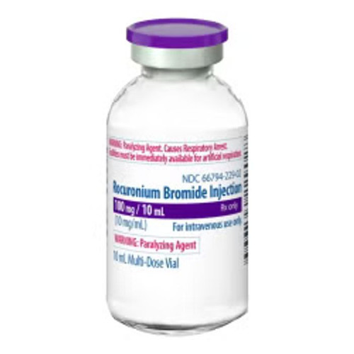 Rocuronium Bromide IV 10mg/mL 10mL 10/MDV (REF)