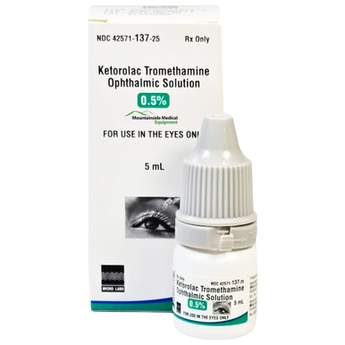 Ketorolac Tromethamine Ophthalmic Sol. 0.5% 5mL 1/Bottle