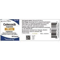 Celecoxib 200mg Capsule 100/Bottle