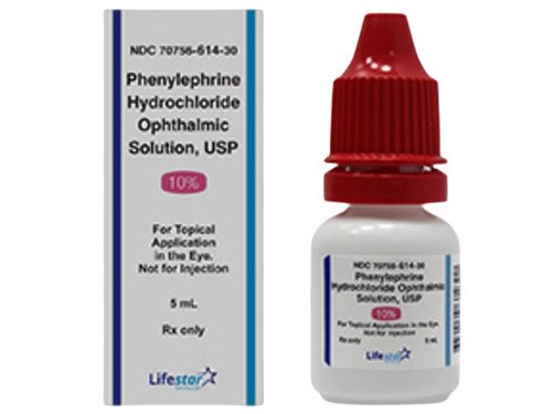 Phenylephrine HCl Ophthalmic Solution 2.5% 10mL 1/Bottle (REF)