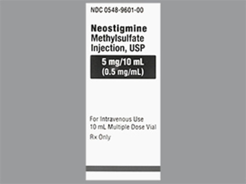 Neostigmine Injection 0.5mg/mL 10mL 10/MDV