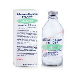Albumin (human) 5% 250mL 1/SDV