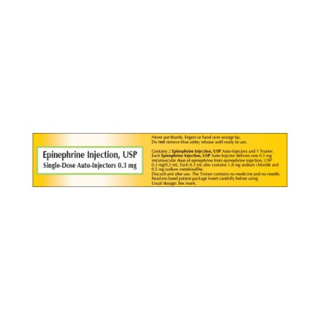 Epinephrine (EpiPen) Injector Adult 0.3mg/mL 2/Box