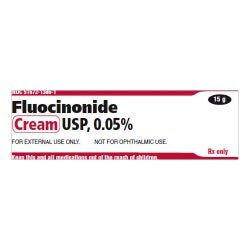 Fluocinonide 0.1% Cream 60gm 1/Tube