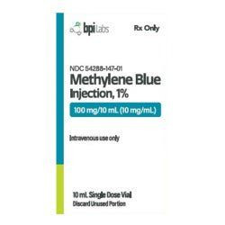 Methylene Blue 1%, 10mg/mL 10mL 1/SDV