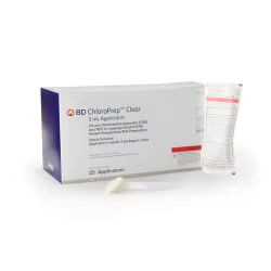 ChloraPrep Scrub Prep Applicator CHG 2%/Isopropyl Alcohol 70% 3mL 25/Box