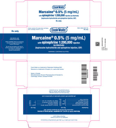 Bupivacaine HCl (PF) 0.5% 10mL 25/SDV