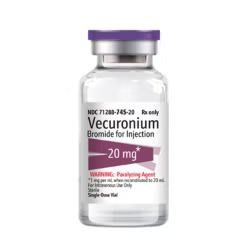 Vecuronium Bromide Injection 10mg 10/Vial