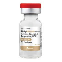 Methylprednisolone Acetate 80mg/mL 1mL 25/SDV (Depo-Medrol)
