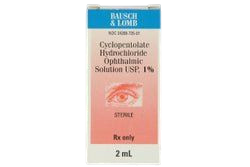 Cyclopentolate HCl Ophthalmic Solution 1% 15mL 1/Bottle