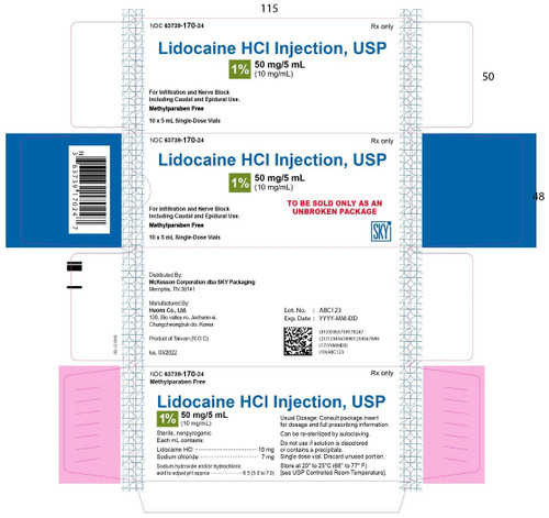 Lidocaine HCl (MPF) 1% 10mg/mL 5mL 25/SDV