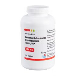 Metformin HCl 500mg ER Tablet 500/Bottle