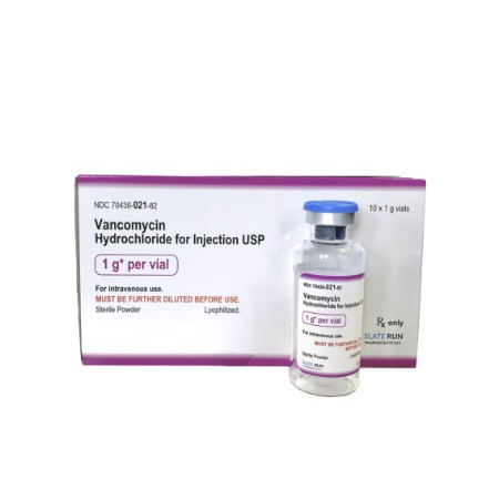 Vancomycin HCl 1gm (PF) Vial 10/Box