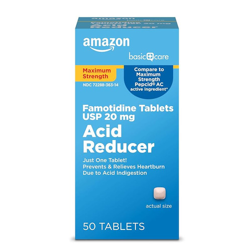 Antacid, Foster & Thrive Famotidine Tablet 10mg 30/Box