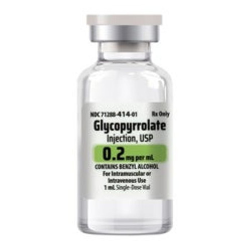 Glycopyrrolate 0.2mg/mL 1mL 25/SDV
