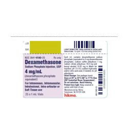 Dexamethasone Sodium Injection 4mg/mL 1mL 24/PFS