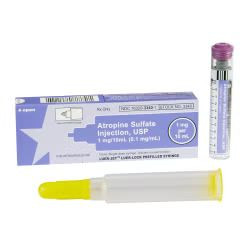 Atropine Sulfate 0.1mg/mL 10mL 10/Syringe