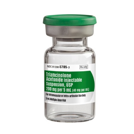 Triamcinolone Acetonide (Kenalog) 40mg/mL 5mL 1/MDV
