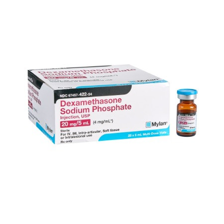 Dexamethasone Sodium Phosphate 4mg/mL 5mL 1/MDV