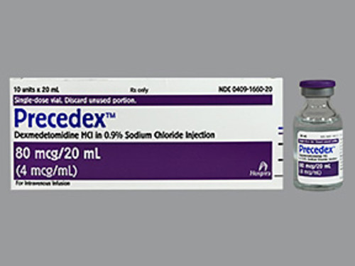 Precedex Dexmedetomidine 80mcg  20ml SDV 1/vial